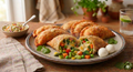 Vibrant Mixed Vegetable Empanada