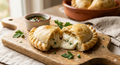Creamy Savory & Sweet Cheese Empanada