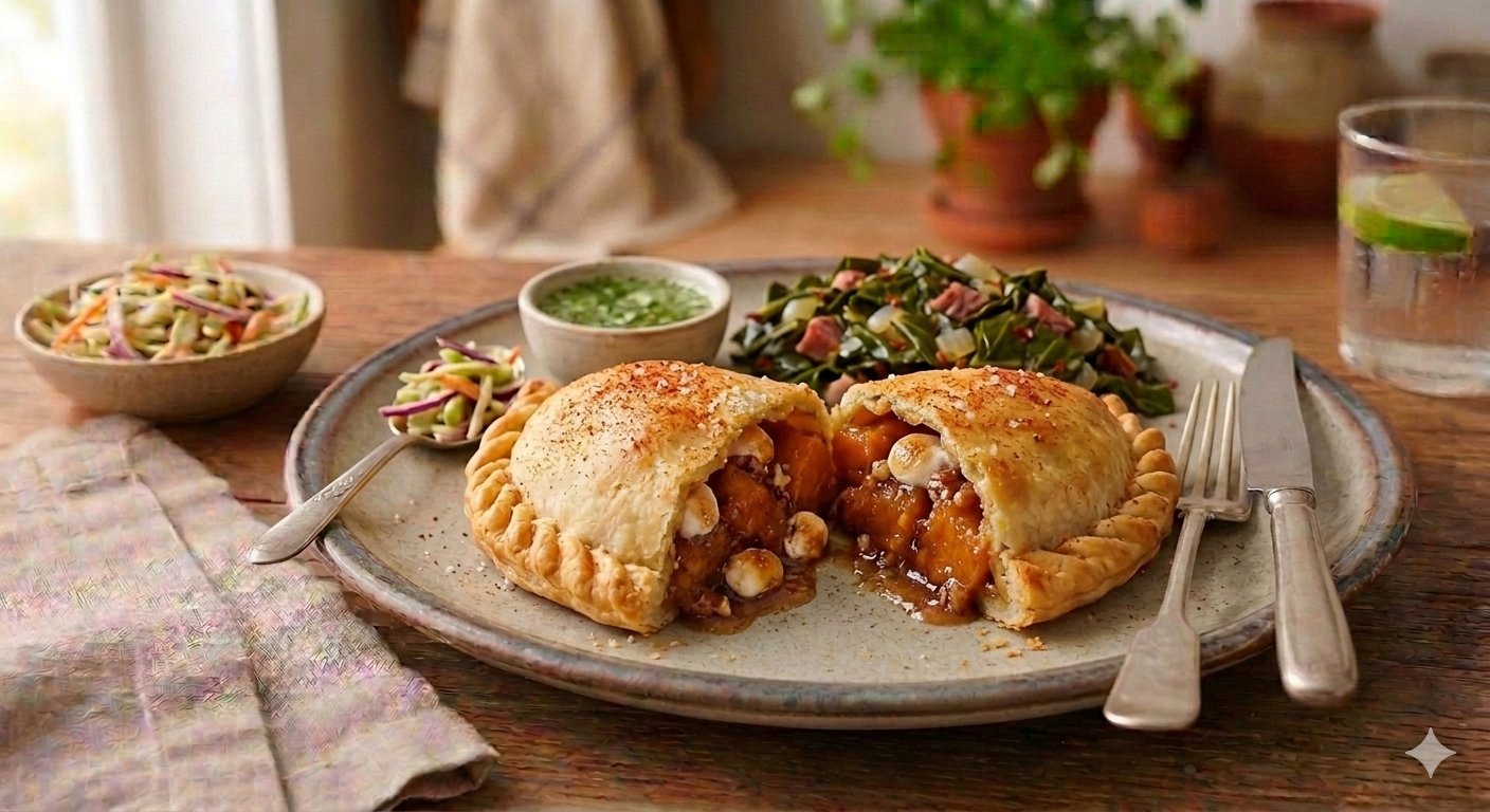 Southern-Style Candied Yam Empanada