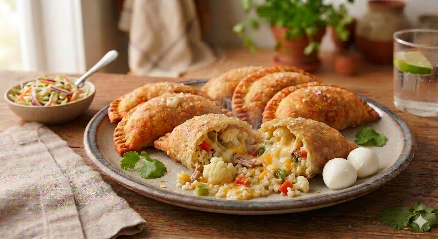 Lemon Pepper Cauliflower Rice