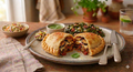 Italian-Style Eggplant Parmesan Empanada